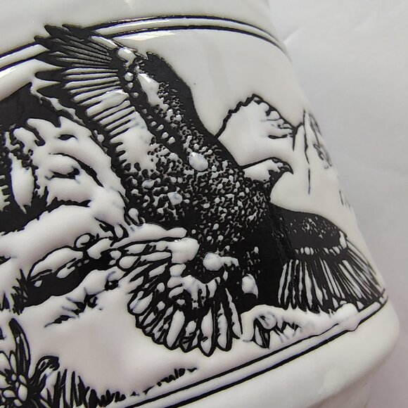 Colorado State (USA) Souvenir Mug White/Black/Brown Stoneware - Picture 6 of 11